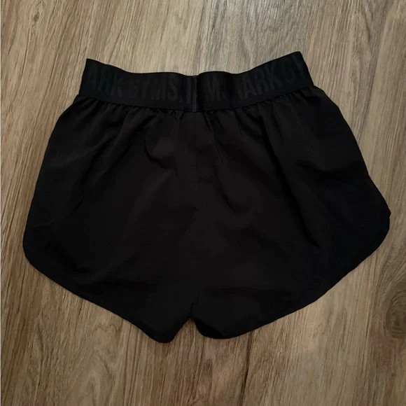 Gymshark Black Women's Athletic Shorts - Picture 2 of 3